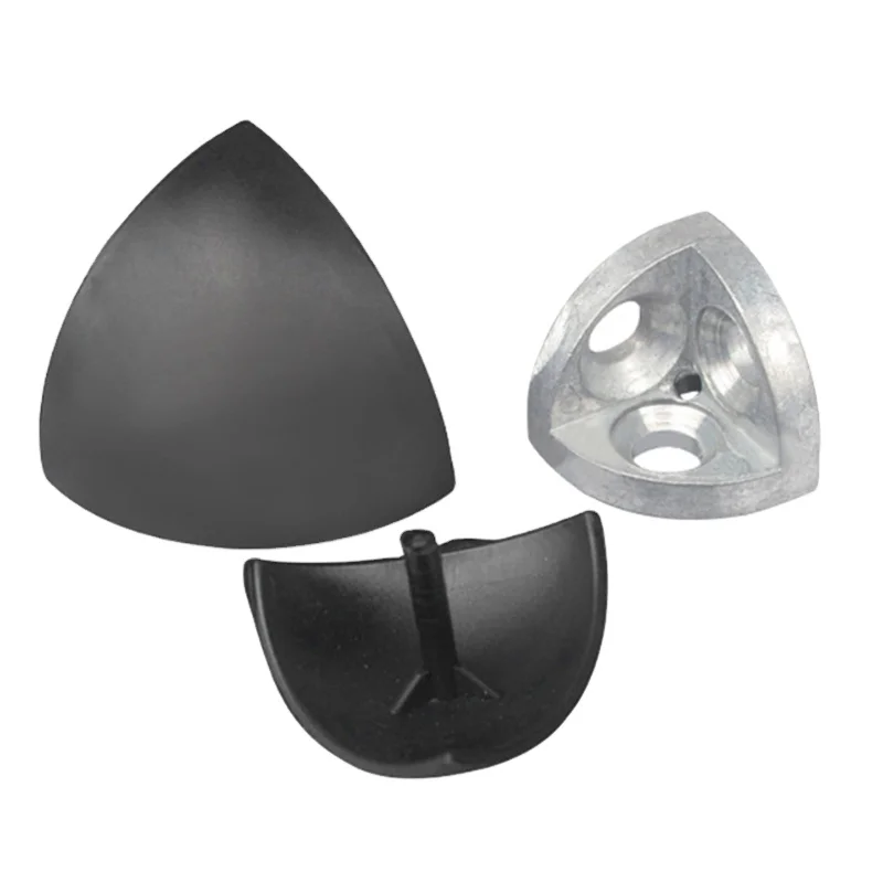 3 Way Aluminum Corner Bracket for Industrial Aluminum Profile