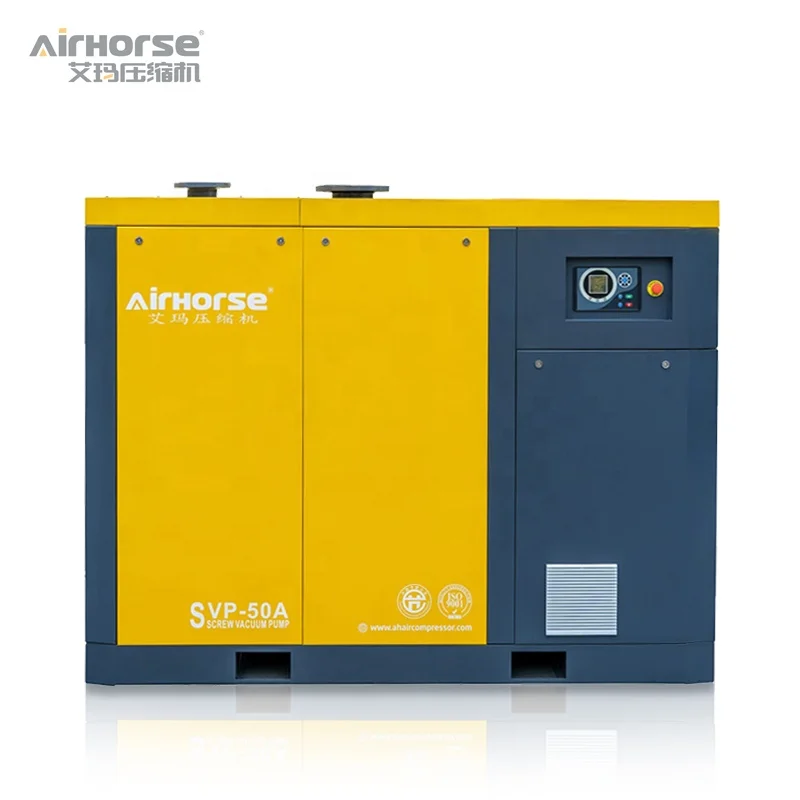 ASME Certificate Long Life Pump High Energy Saving Oil Injected Screw Vacuum Pump
