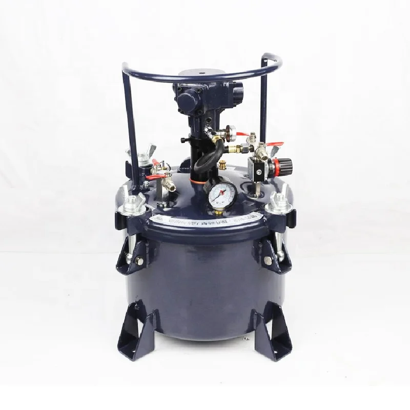 10litre /Qt 2.65 gallon  auto mixing agitated pneumatic pressure paint pot/tank PT-10A