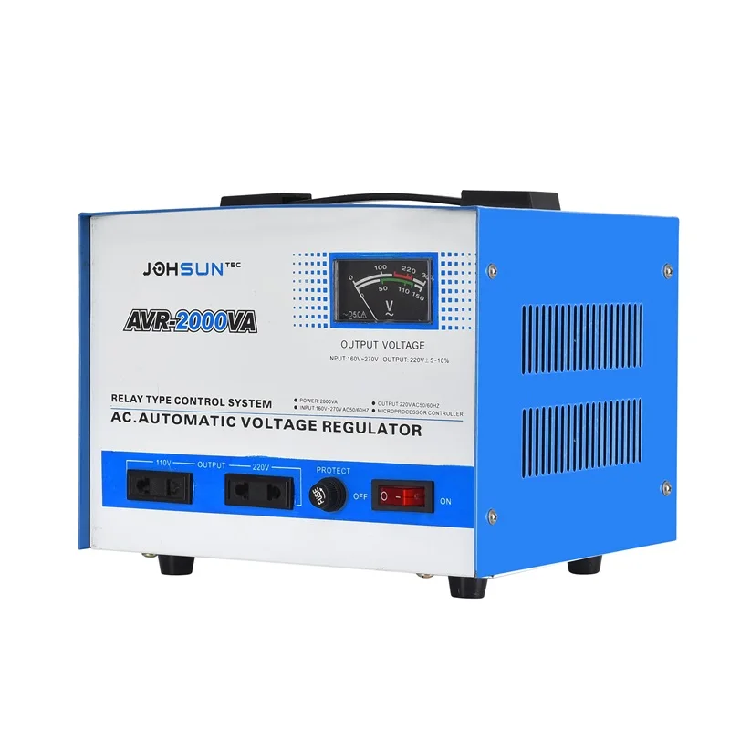 New 2000va 220v AC power automatic regulator stabilizer