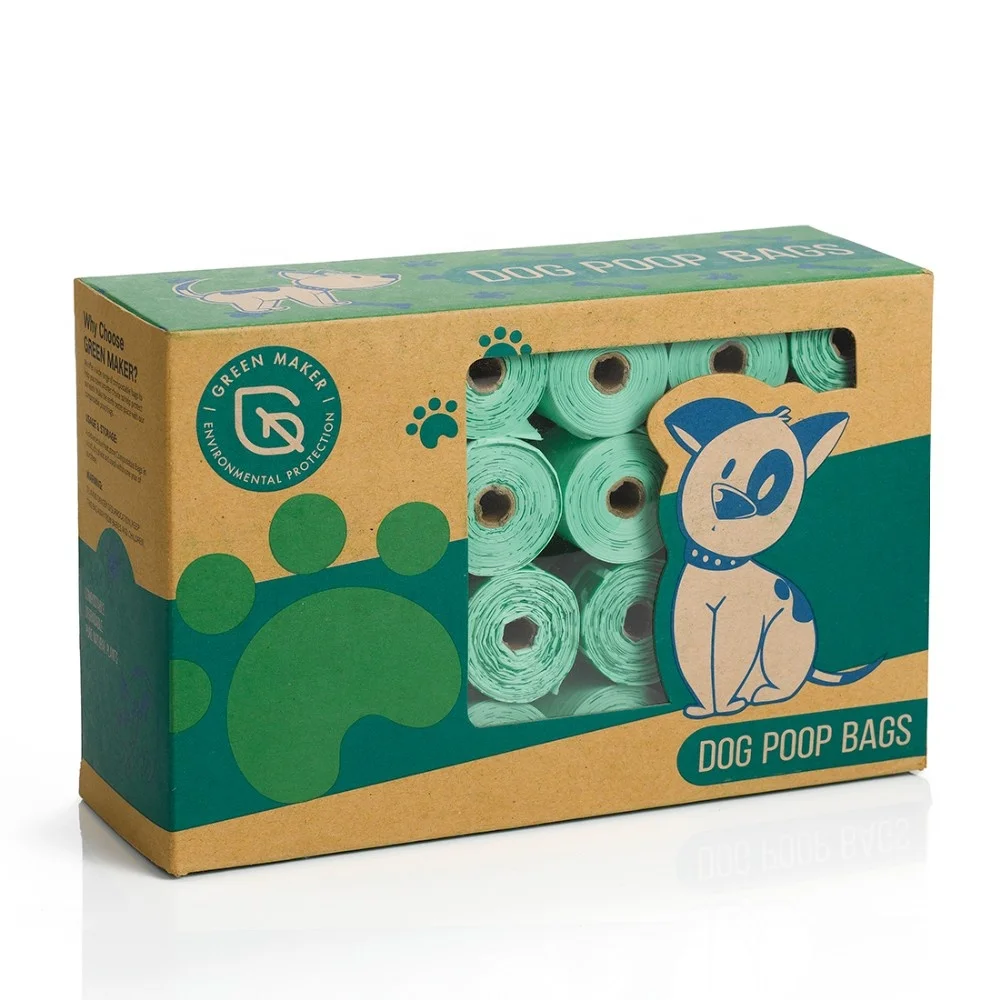 
Buy Amazon Top Sell Dog Poop Bags And Give Them a Dispenser, a Degradable Dog Poop Bag Made Of Corn Starch 