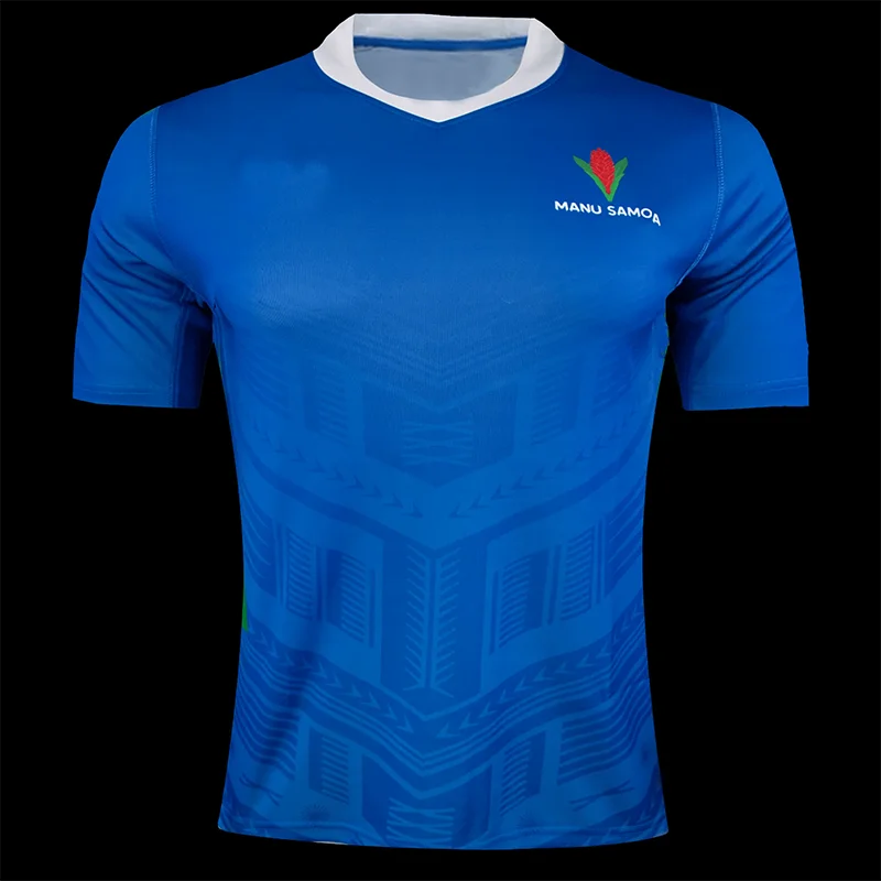 2022-2023 Samoa Home Concept Rugby Football Soccer T-Shirt S-5XL