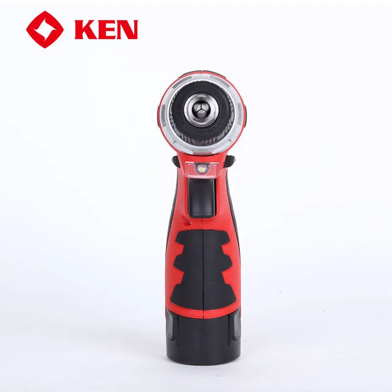 
KEN 12V10mm electric double speed multifunctional screwdriver Cordless ldrill BL721220C 