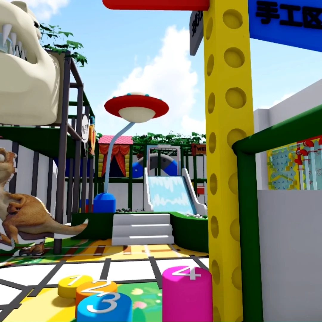 
Kid Ocean Ball Pit Pool Soft Play Playgrounds Slide Baby Game Bounce Playhouses Park Jumping Trampolines 