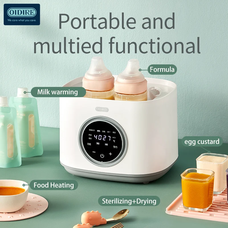 Oidire Functional Feeding Milk Bottle Sterilizer Dryer With Warmer