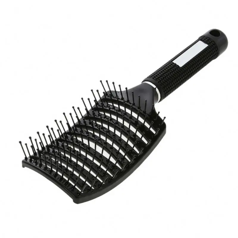 Hair Scalp Massage Comb Hairbrush Bristle Nylon Women Wet Curly Detangle Hair Brush for Salon Hairdressing Styling Tools V232