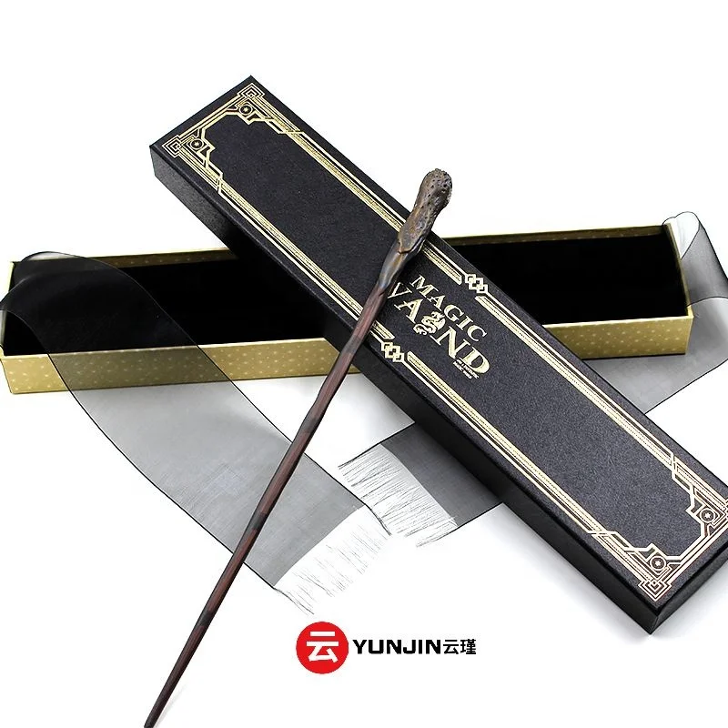 
DHL Free Shipping 3-6 business days to door Magic Wand Harry Hermione Ron Potter with Beautiful black magic wand box 