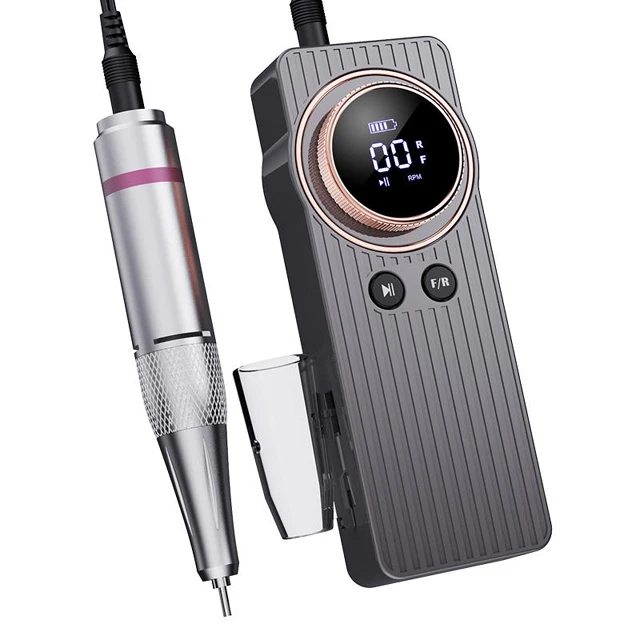 Portable Nail Polisher Engraving  rechargeable nail drill can adjust speed easy to carry nail machine