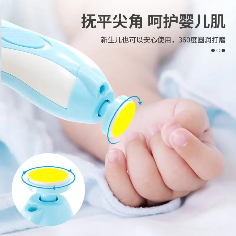 Hot Sell Baby Electric Nail Sharpener Multifunctional Care Supplies Newborn Children Nail Baby Nail Sharpener