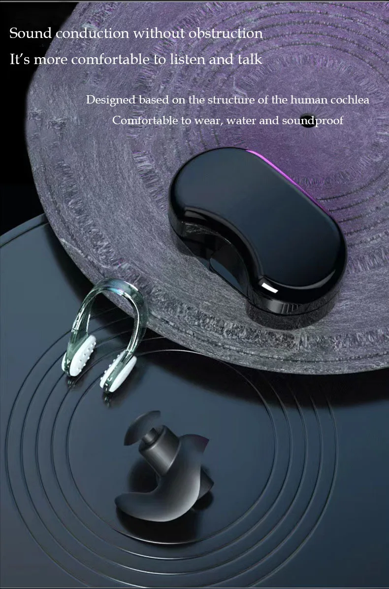 Custom Made Plugs Machine Wax Case Earrings Swimming Rubber Silicone Quiet Sponge Surf Water Protection Ear Plug