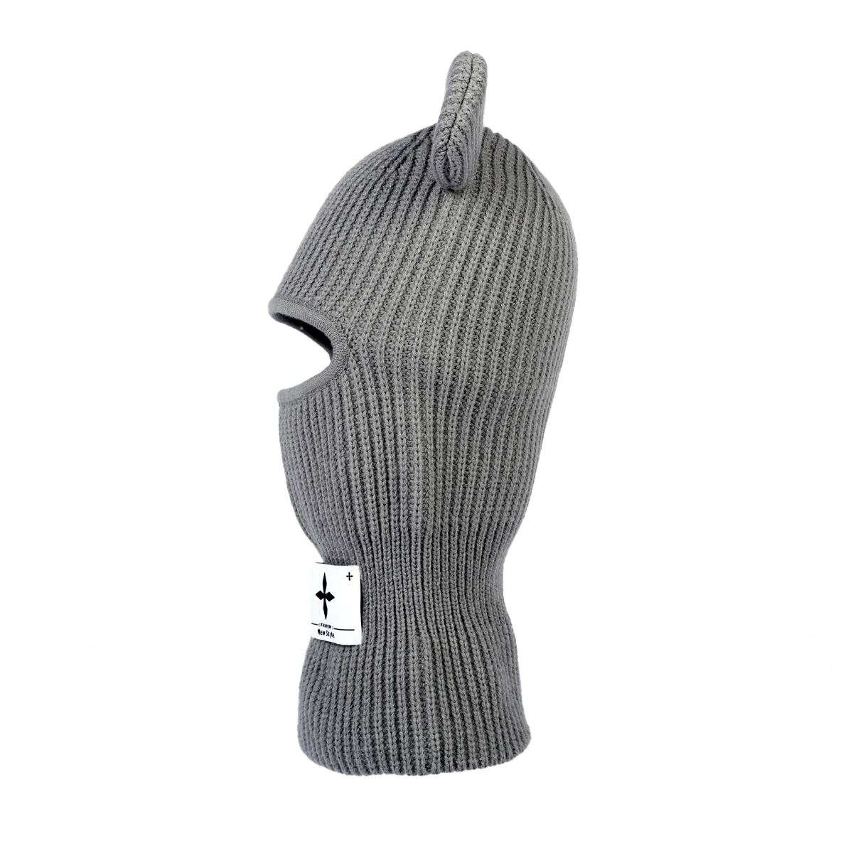 New Style Warm Plain Face Masks Beanie Knitted Mask Animal Balaclava Custom Bear Ear Hole Ski Mask