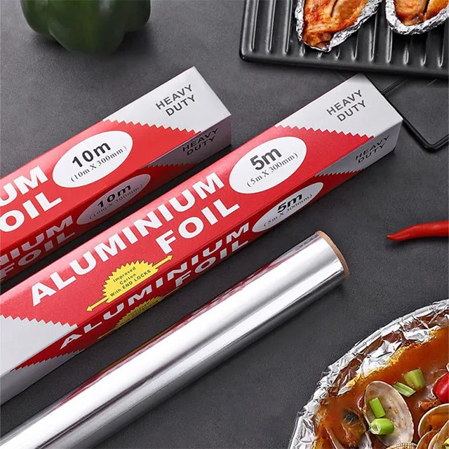 9Micron 15mic 18mic 25mic  35mic 40mic Thickness Aluminum Foil Paper Price Per Roll