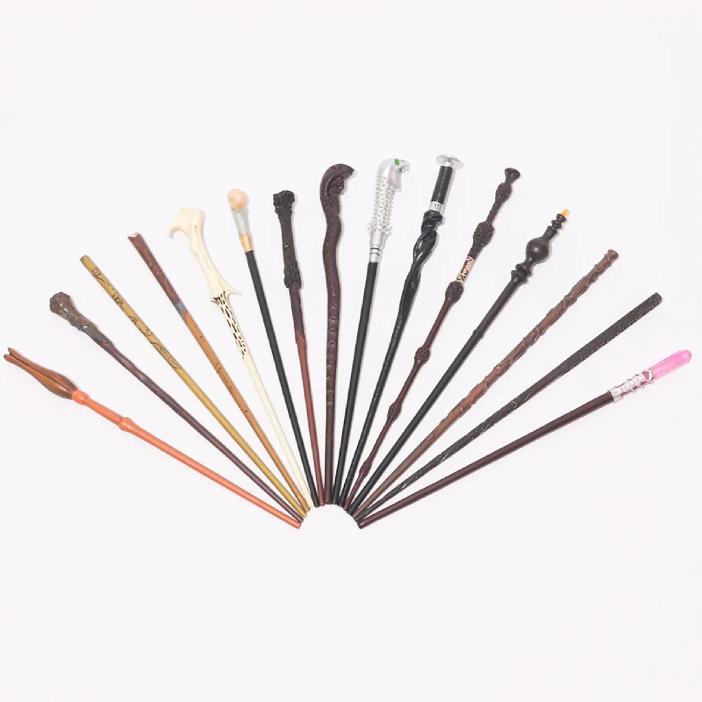 35-42cm Harries Resin Collectible Witch Wizard Cosplay Hermione Magic Wand Full Range of Stage magic stick Christmas Gifts Toys