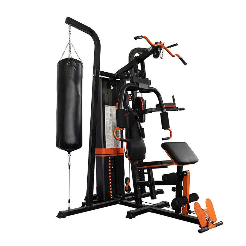 Commercial Equipment Multi-Function Fitness Station Home Gym Three Person Station