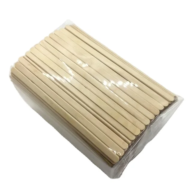 Kaixuan Экологичная натуральная Березовая деревянная мешалка для кофе, одноразовая палочка