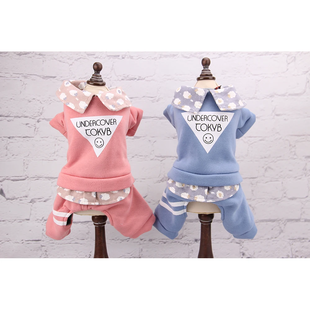 
Fashions Pet Clothes Winter Puppy Hoodie Dogs Four Feet Lamb Couples New Design Pet Clothes 