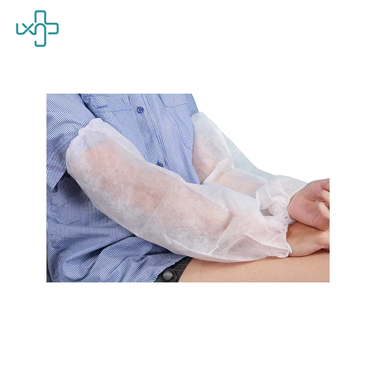 Одноразовые пыле хирургической Нетканые рукав крышка