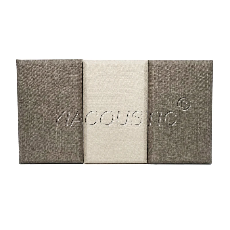 Modern Design Wall Decor Fabric Acoustic Panel for Karaoke Room Auditorium Studio and Hotel Sound Advantage