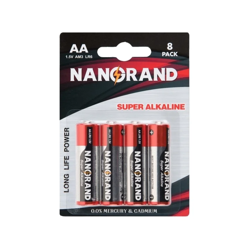 LR6/AM-3/AA SIZE 1.5v AA Alkaline Battery