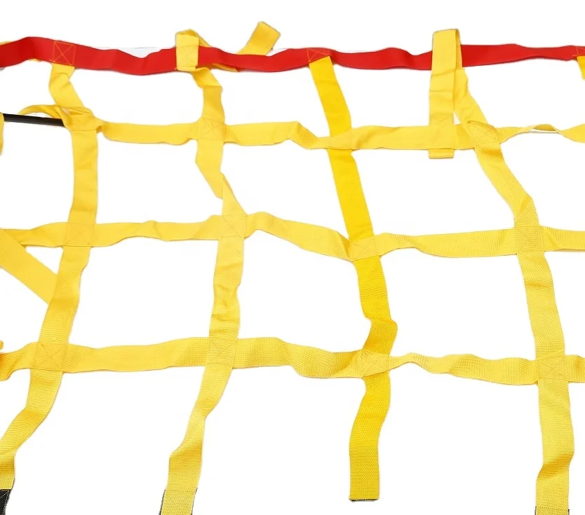 Water Rapids Interception Mesh Net Rope Leash Laces Life Saving with Bag