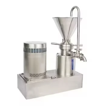 China Factory Stainless Steel Colloid Mill For Ketchup Chili Sauce Sesame Peanut Butter Making Machine