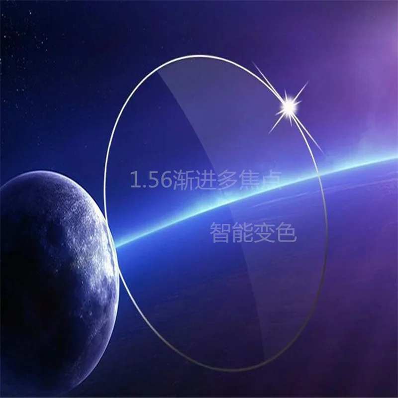 High Quality Photochromic 1.56 blue cut lens prescription UV420 Potocromic Custom Single Vision Glasses Lenses