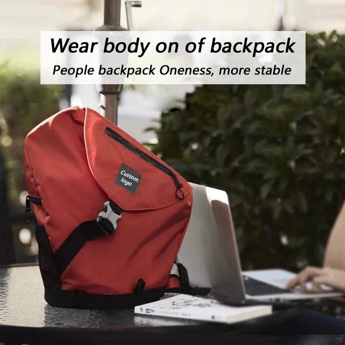 Outdoor sports back, cross straps, cycling equipment, multi-functional waterproof ishing bag