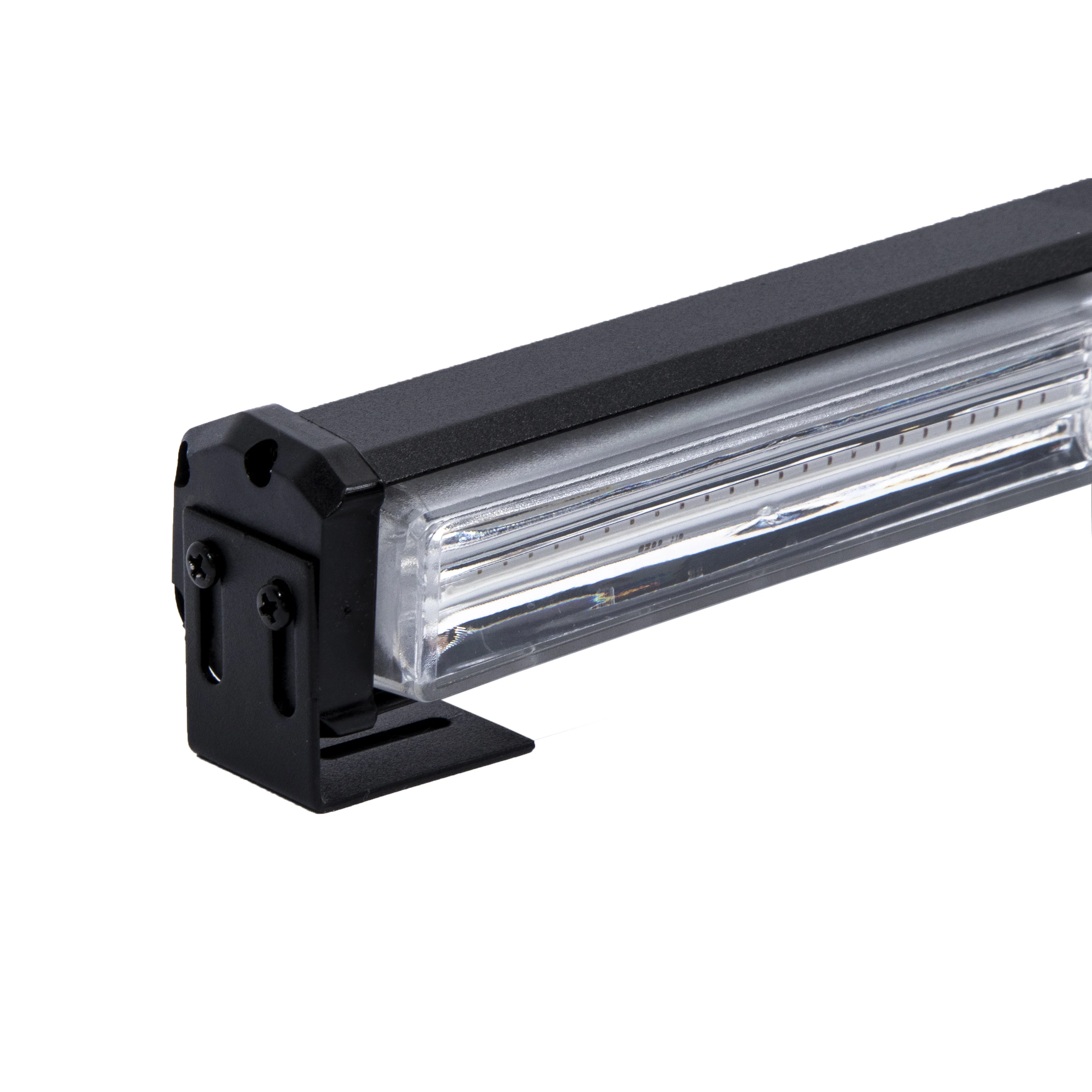 80W DC 12V-24V Amber LED COB Light Bar Traffic Advisor automotive