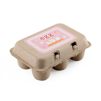 wood diy craft kids wooden egg toys faux fakes eggs chicken food toys