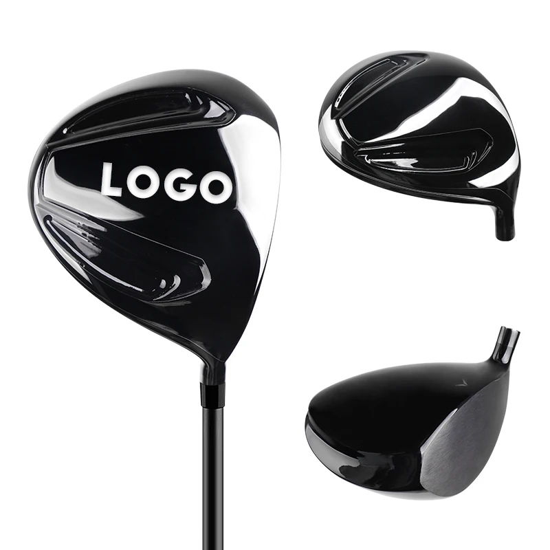 New Design Forged Titanium Alloy  Golf Club Head OEM Golf Driver Heads Custom Logo  Manufacturer Black Golf Heads
