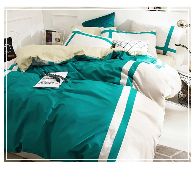 High Quality Sabanas Wholesale Bedsheets100% Cotton Duvet Cover Bedding Set
