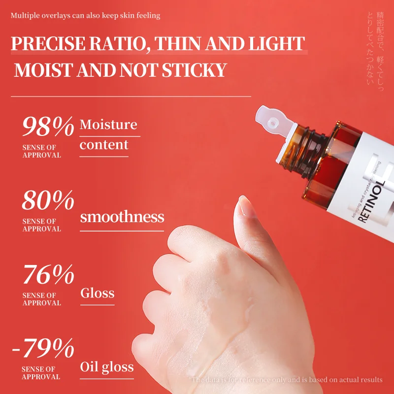 OEM/ODM Korean Daily Anti-Aging Retinol Vegan Face Toner with Panthenol, Peptides for Sensitive Skin