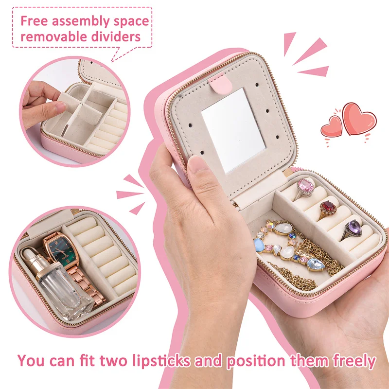 Business Paper Handmade Wholesale Leather Luxury Customized Bags Boxes Cute Small Pouch Packaging Box For Jewelry Sets Pouches