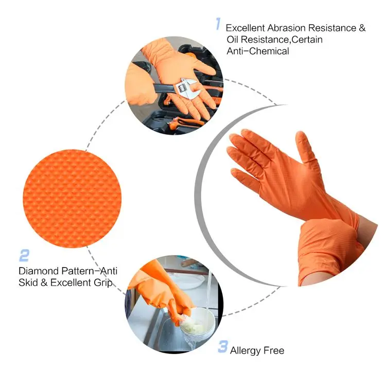 Multifunctional China Nitrile Gloves For Wholesales