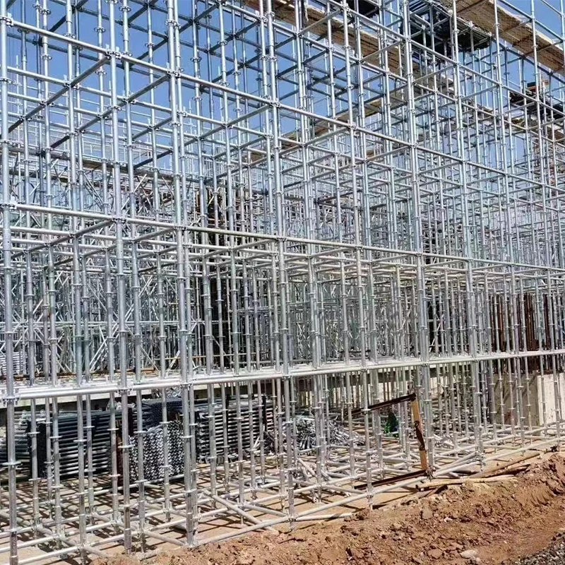 0.5-3M Hot selling Easy Install Modular Andamio All Round Scaffold Ring Lock Scaffolding Layher Ringlock Scaffold System