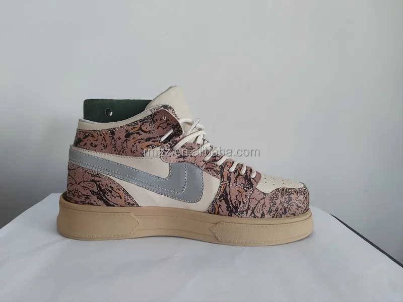 Factory outlet popular sneaker upper capelladas customizable sneaker semi-finished upper