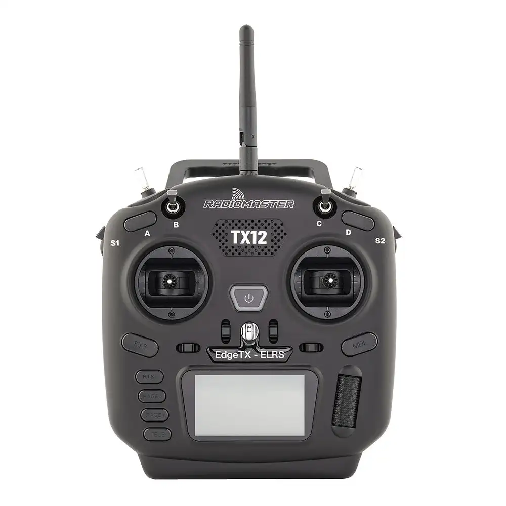 New  RadioMaster TX12 MKII 16ch Hall Gimbals Support OPENTX and EDGETX Remote Control Transmitter ELRS For RC Drone
