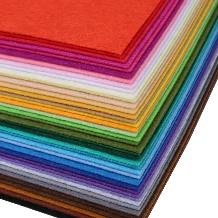 Non Woven Fabric Roll Roofing Felt Waterproof Materials 100% Polyester Fiber Fabric Felt Craft Wholesale