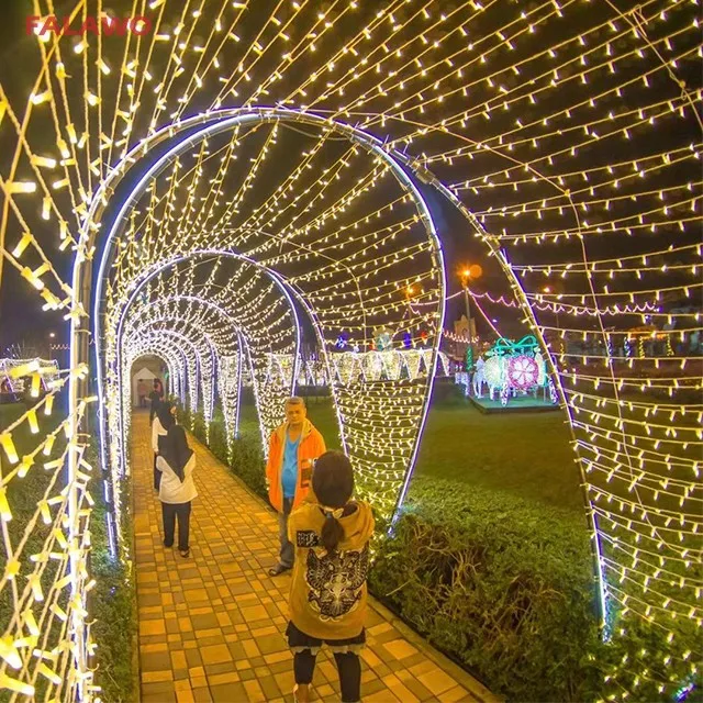 Factory Direct Price Outdoor 12V LED Light Strings DMX512 Facade Starry LED Serial String Light for Christmas Wedding Decoration