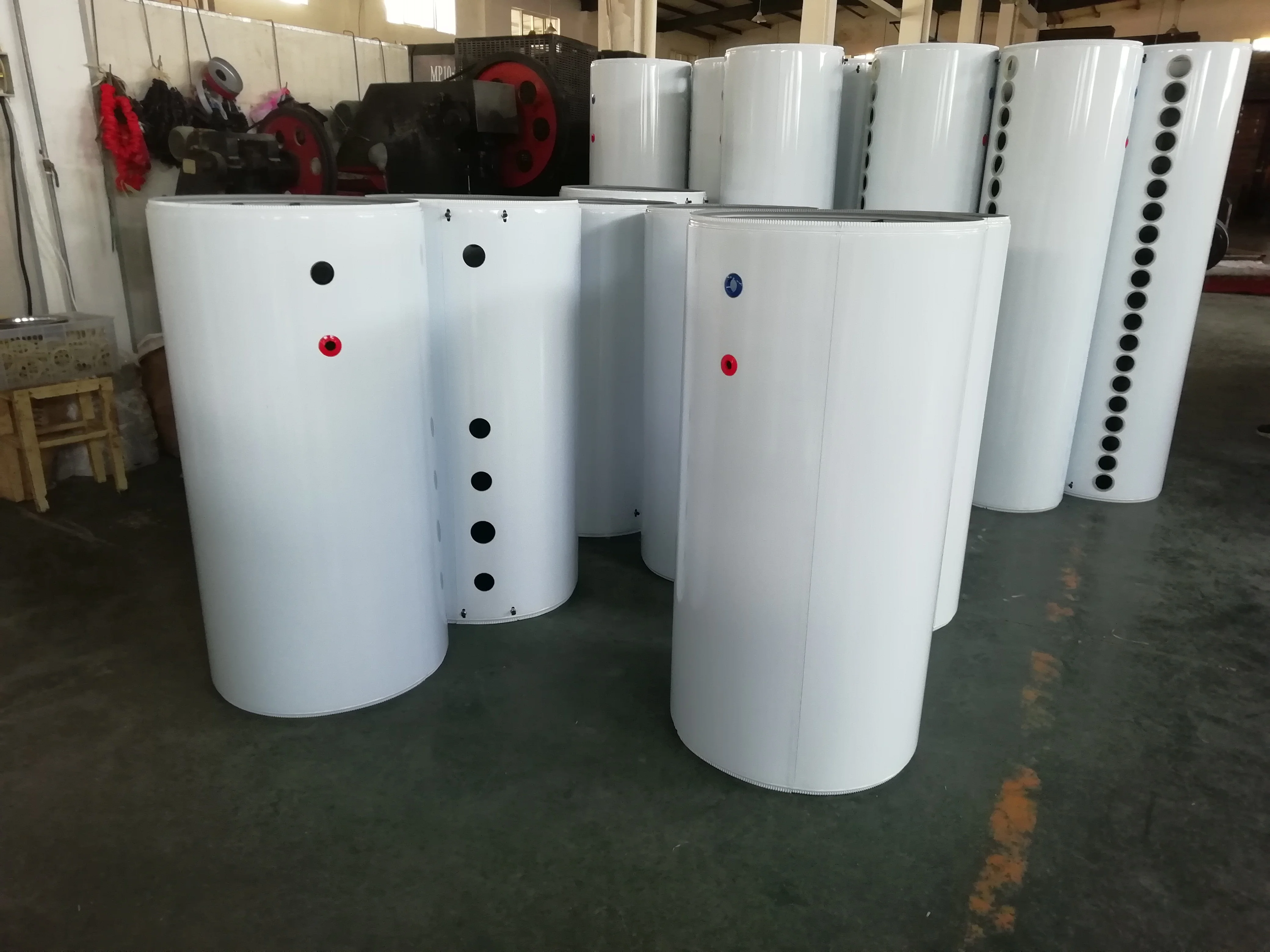  150L Hot Sale Pressure Flat Roof Installation flat-plate solar water heater system with high quality