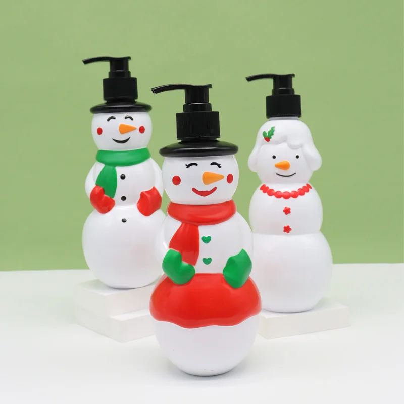 PET PVC Plastic Packaging bottles factory hand sanitizer Penguin Cartoon Shampoo Hand Soap Bottles Kids Foaming liquid Dispenser