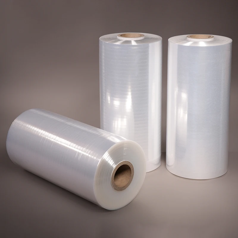 Industrial Pre Stretch Machine Grade Clear Black Jumbo Pallet Wrapping Machine Stretch Film