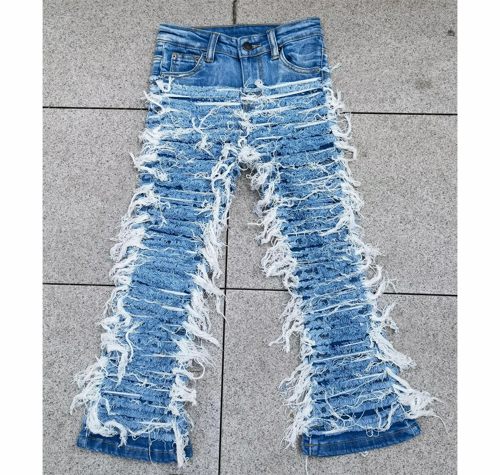 High Quality Denim Jacket 3 Piece Set For Kids 2-14 Years Old Custom Denim boy xxx jeans Suit Fashion Trend