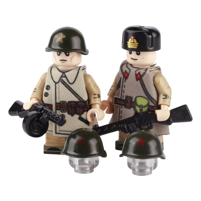 500-166 Military+helmets hats+soldiers officers+figurines+MOC building blocks+DIY models+ornaments legoods 3001+3002+3003+3004