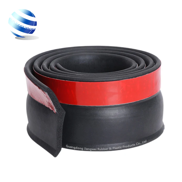 Automatic industrial shutter rubber door seal strip for pivots shutter door
