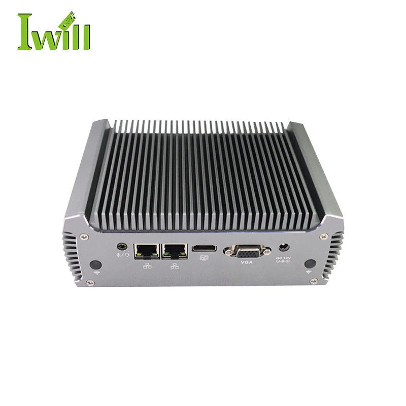Тонкий клиент безвентиляторный мини-ПК Intel Core i5-5200U Dual core dual ethernet процессор Мини промышленный