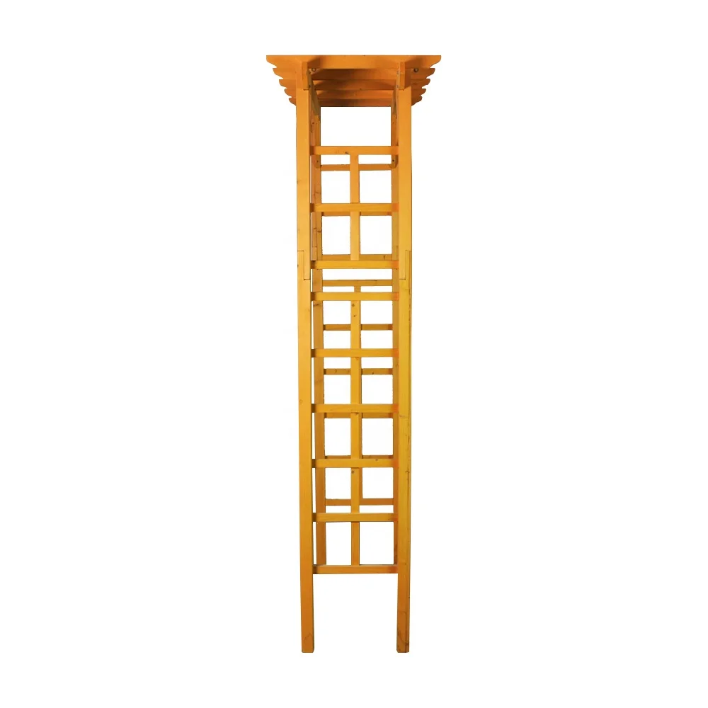 Factory price garden arches wooden garden buildings arch outdoor garden trellis arch