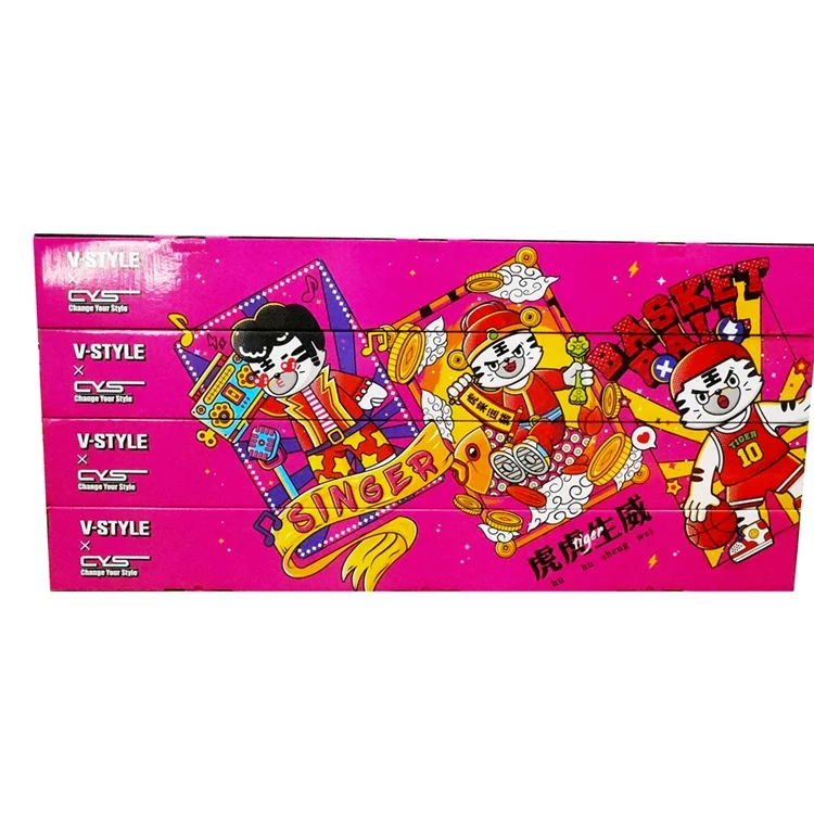 Premium Style High-quality Foldable Paper Fashion Eco-friendly Plain Printing Logo Design A4 Packaging Box for Highly Curated