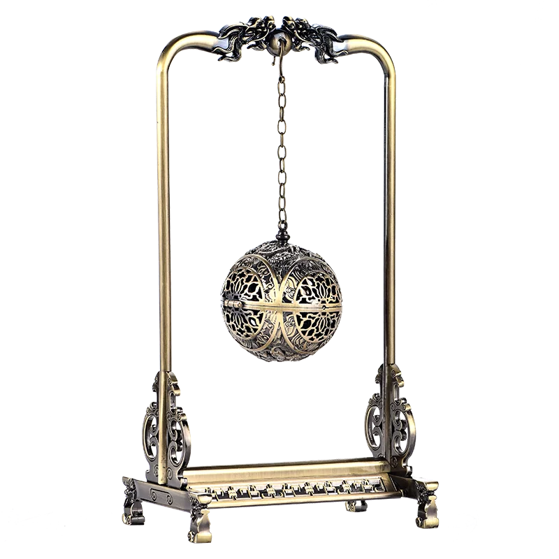 Back Flow Incense Cones Holder Censer Burner Dragon Metal Incense Burner Wholesale Price