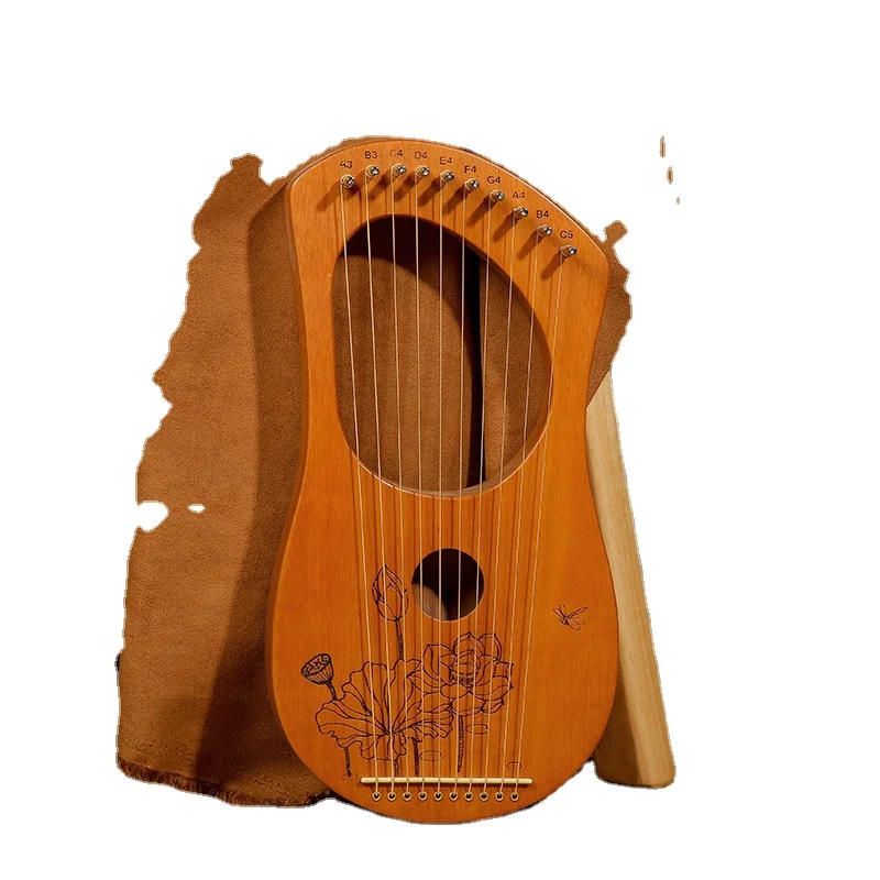 Small 10-tone harp mini Konghou